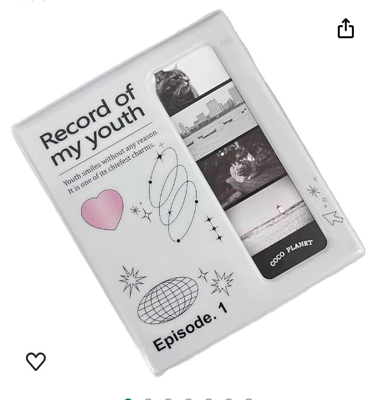 4カットブック 韓プリ ブック ハイハイ アルバム プリクラ 推し活 収納