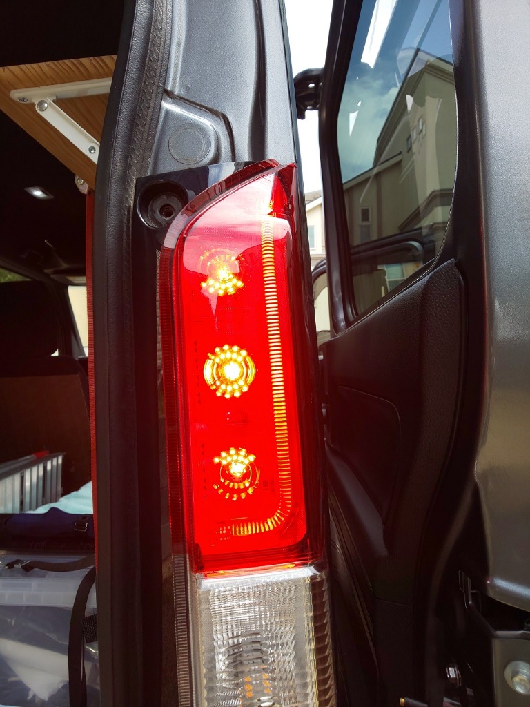 ○N-VAN 専用 ブレーキ 全灯化 キット テール LED 4灯化 アクセサリー ドレスアップ ホンダ HONDA