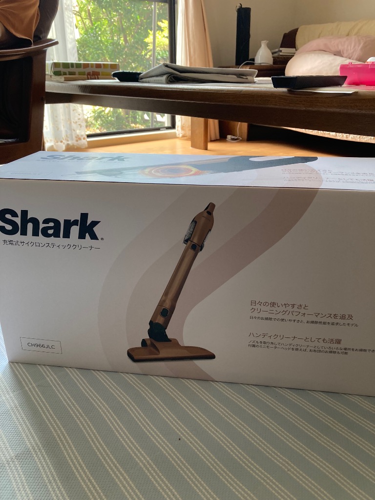 シャーク　<Shark> 充電式サイクロンスティッククリーナー/ライトコーラル hikaritv_2010105737