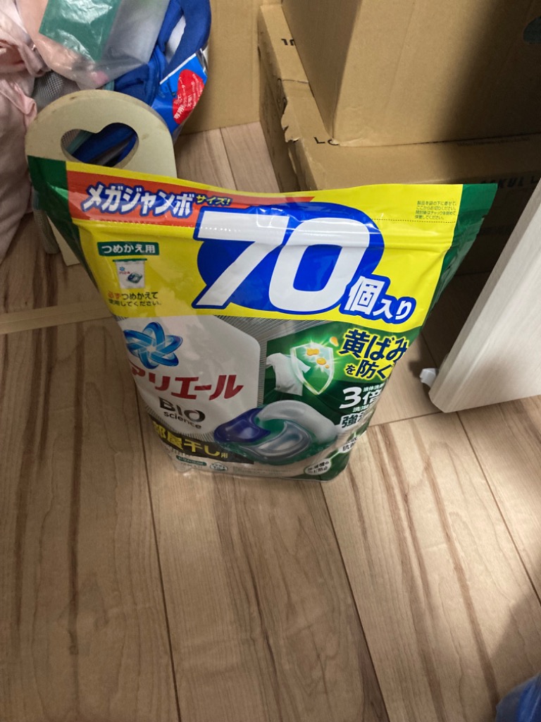 P&G ［在庫限り特価］アリエール ジェルボール4D 部屋干し用
