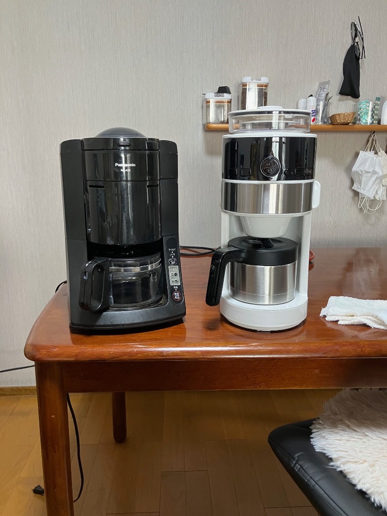 siroca（シロカ） コーン式全自動コーヒーメーカー コーヒーマシン(UCC