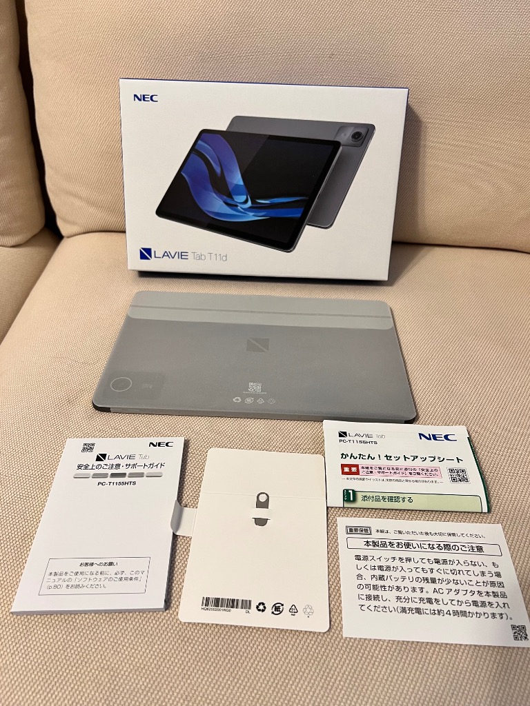 NEC LAVIE Tab T11d ルナグレー ドコモ LAVIE Tab アンドロイド