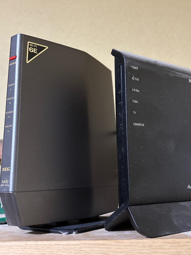 BUFFALO WSR-5400XE6/D （チタニウムグレー） 無線LANルーター