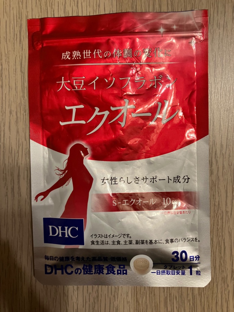 DHC エクオール 大豆イソフラボンエクオール 30日分 30粒 サプリメント