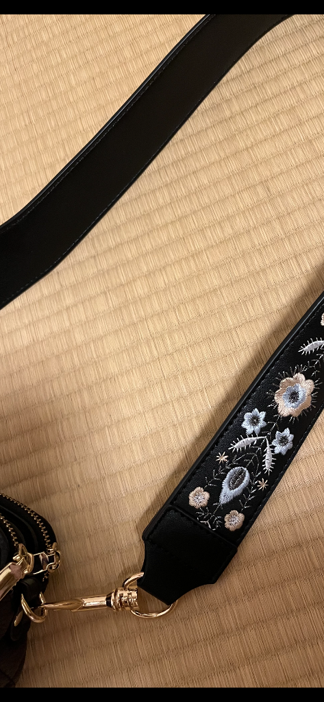 刺繍 ショルダーベルト ショルダーストラップ バッグベルト
