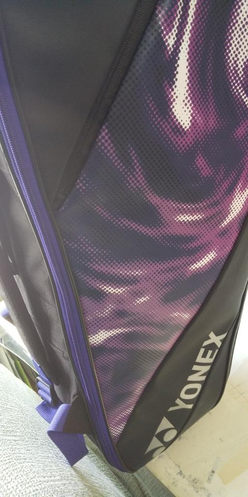 YONEX ラケットバッグ 黒/紫 YONEX ラケットバッグ 黒・紫 新品 未使用 - メルカリ