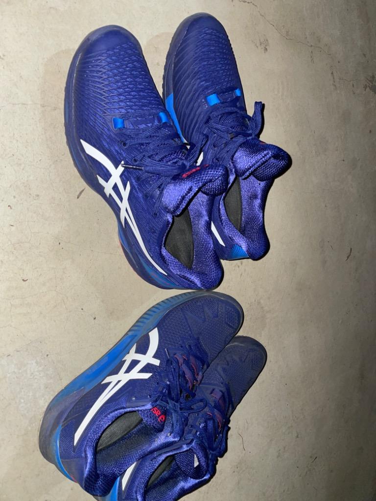 新品　ASICS テニスシューズ 1041A188-401 26.5 ASICS アシックス メンズ テニスシューズ オムニクレー