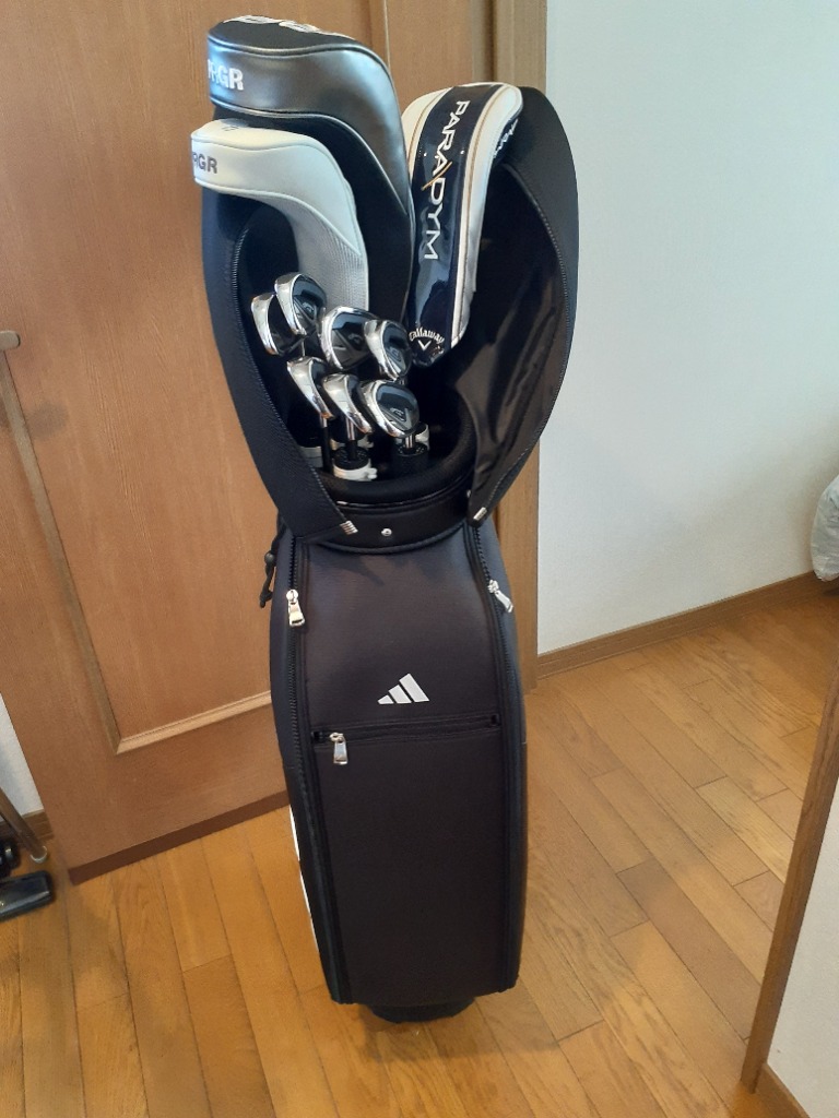 adidas キャディバッグ ブラック/グレー 口コミ・レビューで人気商品を探そう adidas（アディダス）の