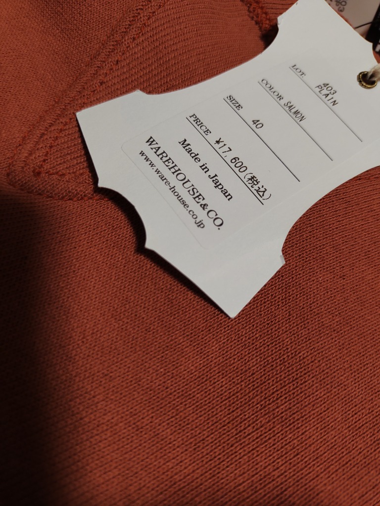 WAREHOUSE ウエアハウス 403-23 Lot.403 セットインスリーブ