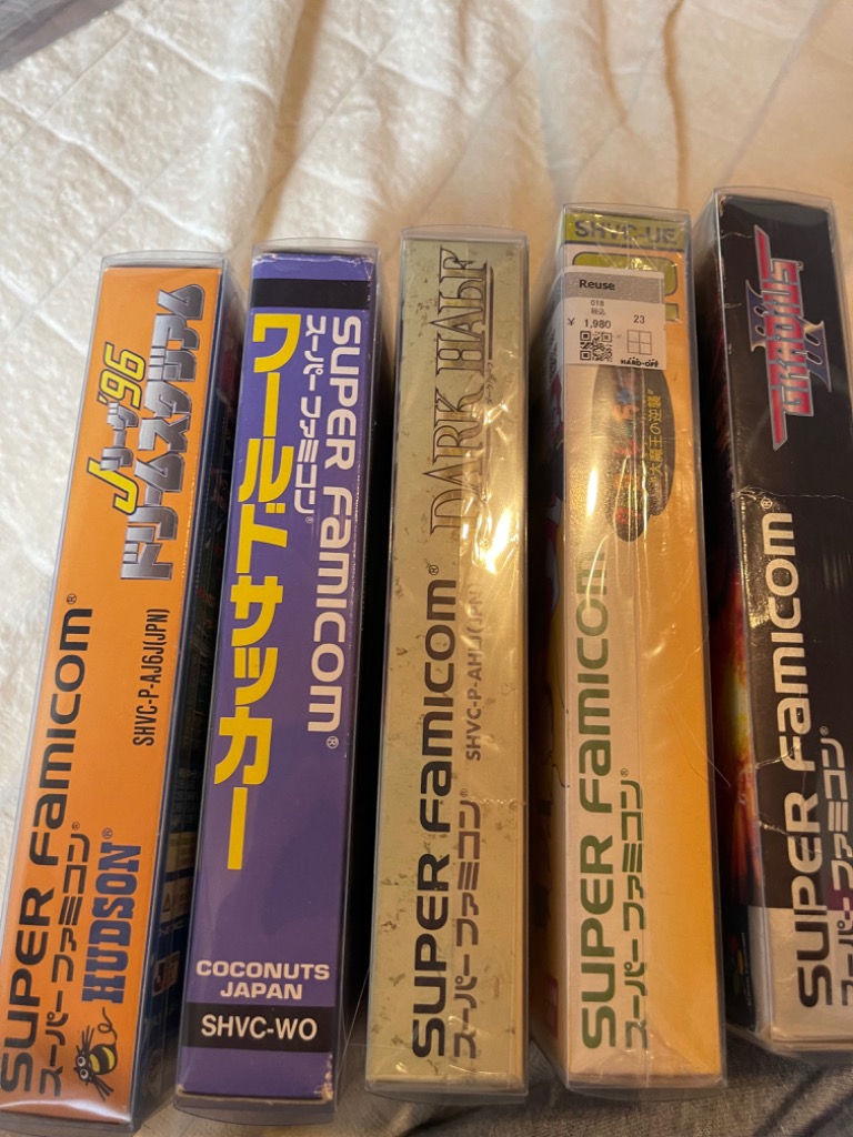 販売再開！ HKゲーム保護 クリアケース スーパーファミコン