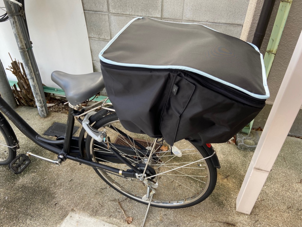 自転車 カゴカバー 後ろ用 31リットル 大きめ 前後兼用(前用