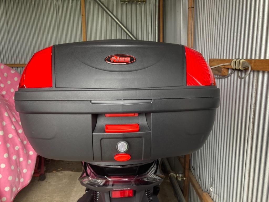 即納】 907905 NBS バイクパーツセンター リアボックス 48L 黒