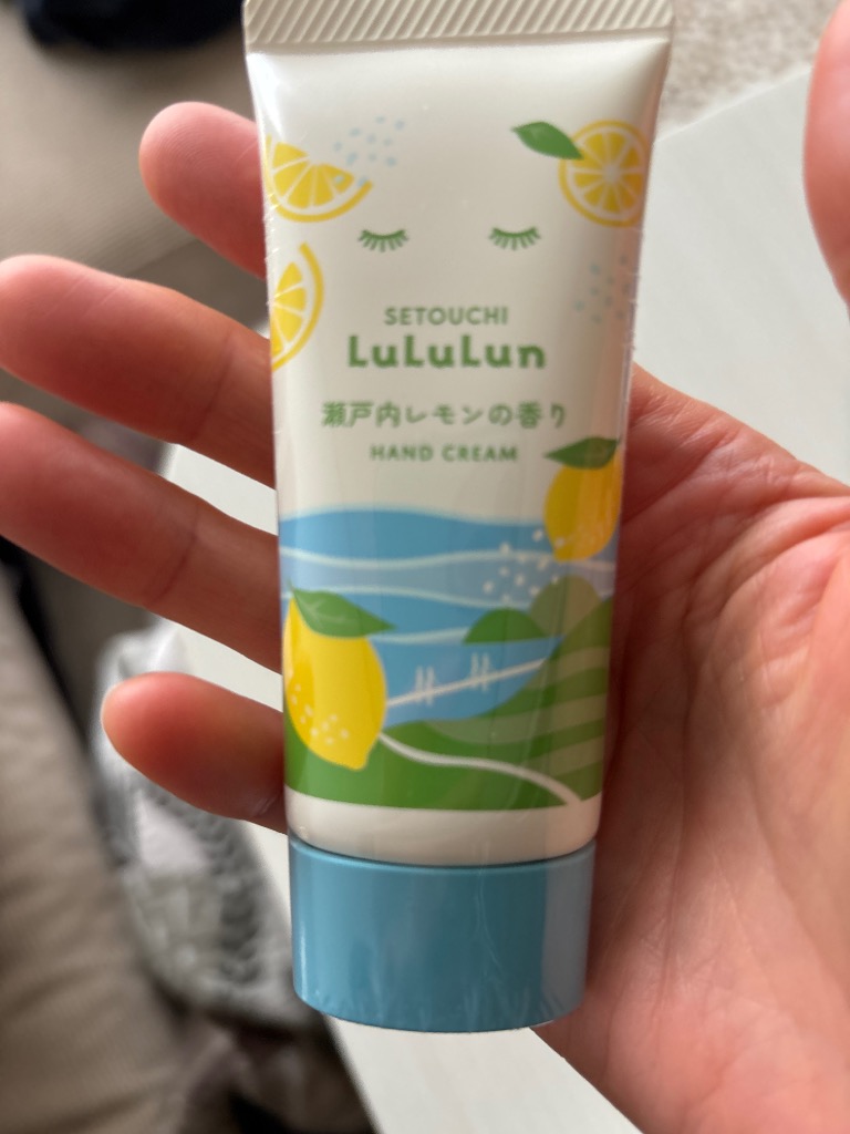 瀬戸内限定 LuLuLun ハンドクリーム 30g ブランド NO1 レモン レモン