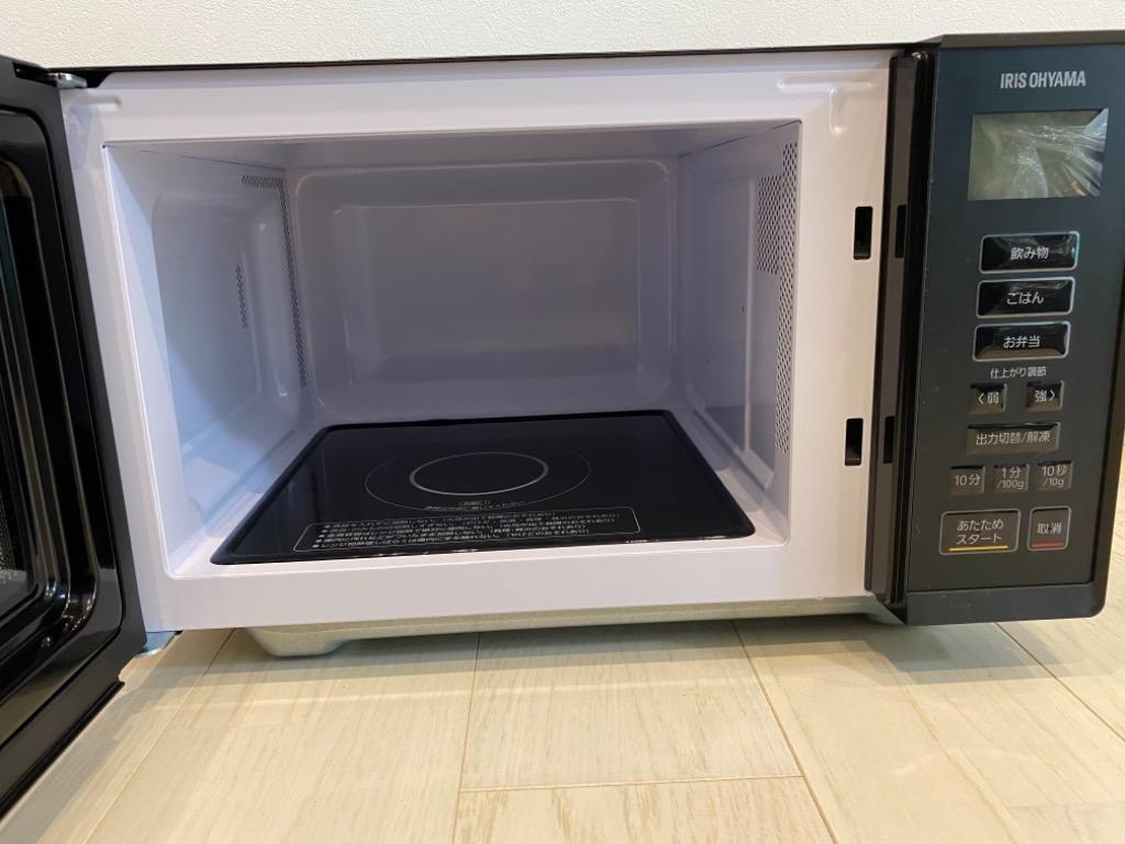 アイリスオーヤマ　電子レンジ　IMB-F2201-B 　2022年購入 Amazon.co.jp: アイリスオーヤマ 電子レンジ 22L フラット