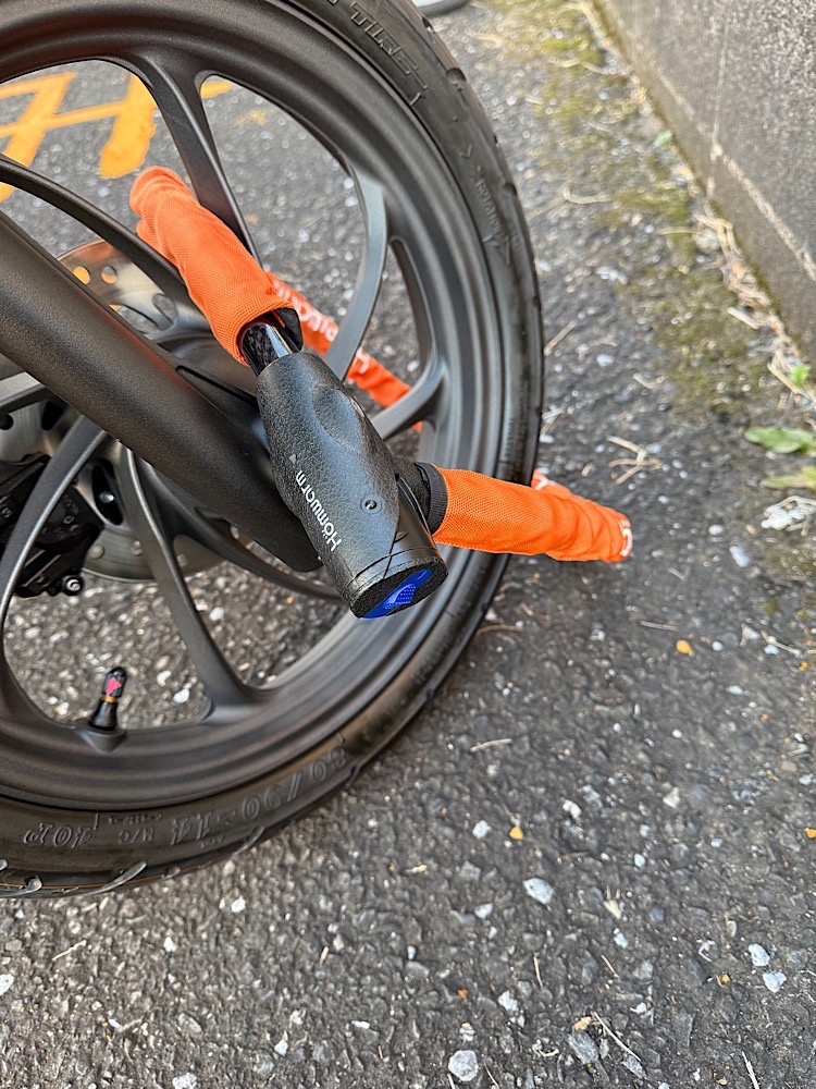 Homwarm 【年間1位】バイクロック チェーンロック バイク 自転車