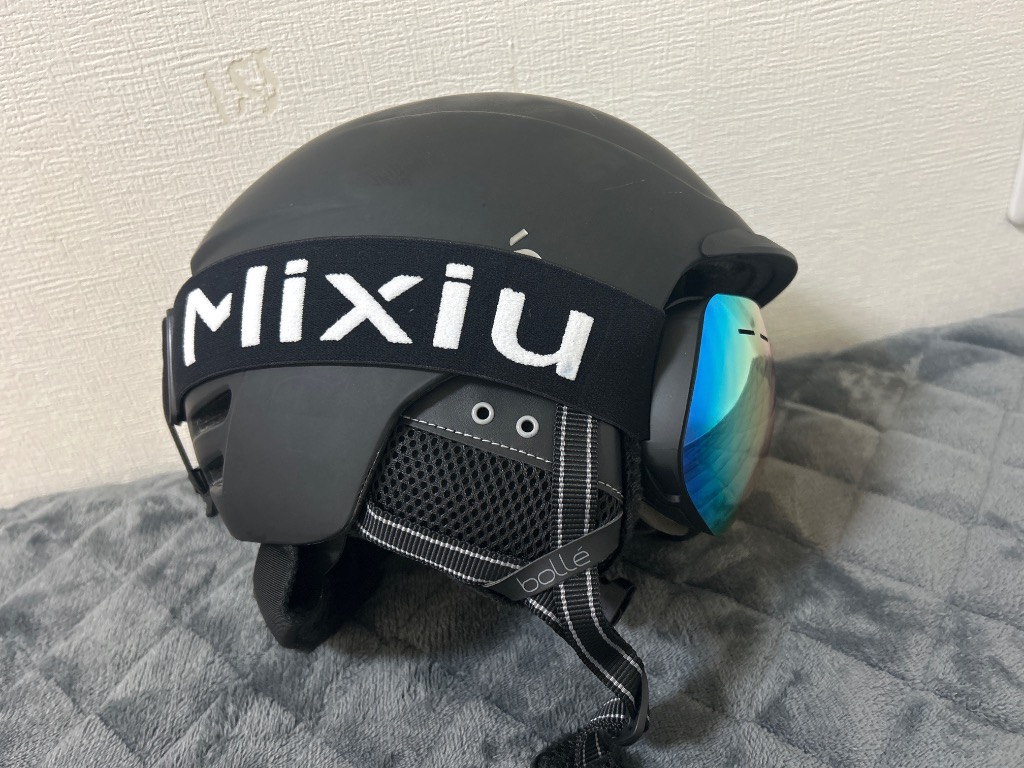 スキーゴーグル 球面レンズ フレームレス スノーゴーグル 広角