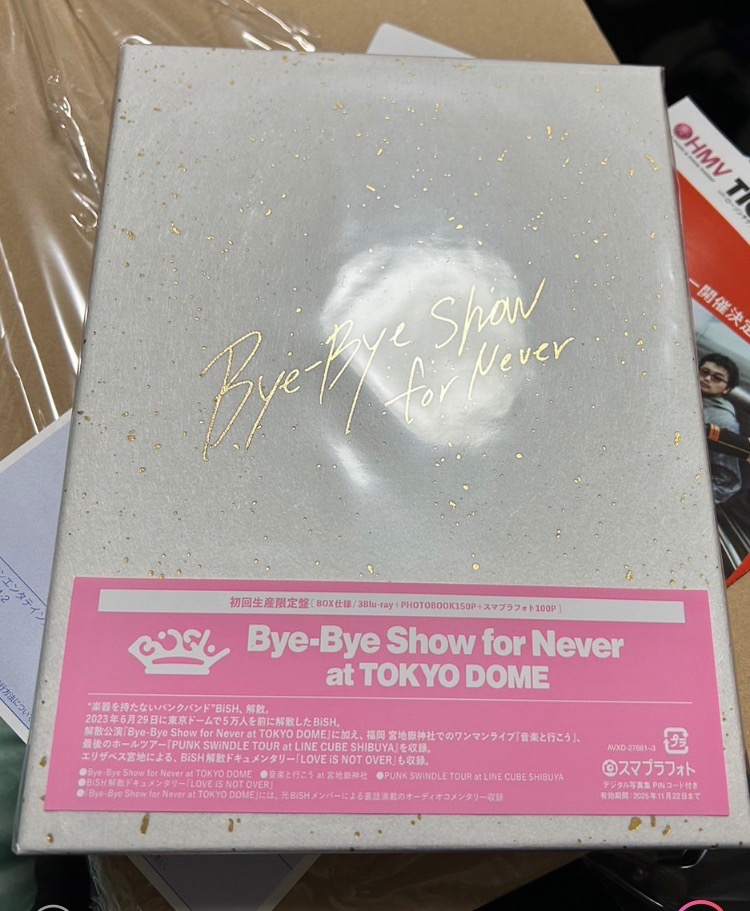 BiSH / Bye-Bye Show for Never at TOKYO DOME 【初回生産限定盤