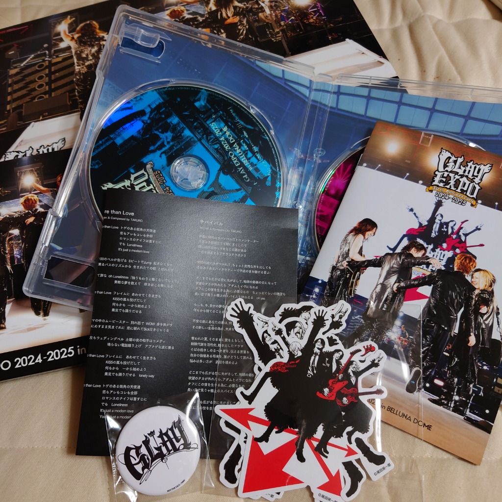 GLAY EXPO 2024-2025 パンフレット(本読みCD付き) 商品詳細