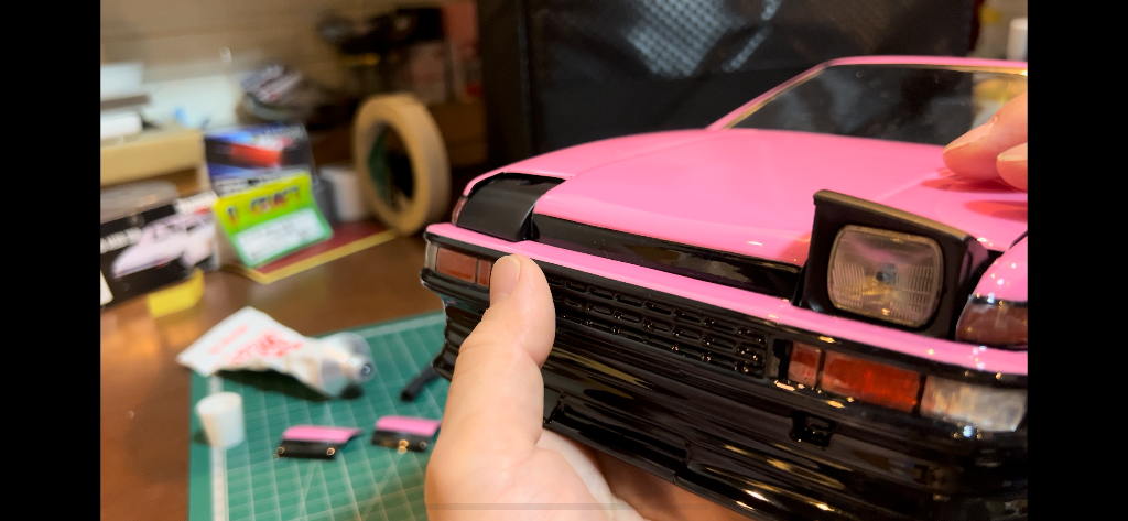 D-CRAFT　AE86 トレノ　ライトユニット　セット　1/10 ラジコン D-CRAFT AE86 トレノ ライトユニット セット 1/10 ラジコン