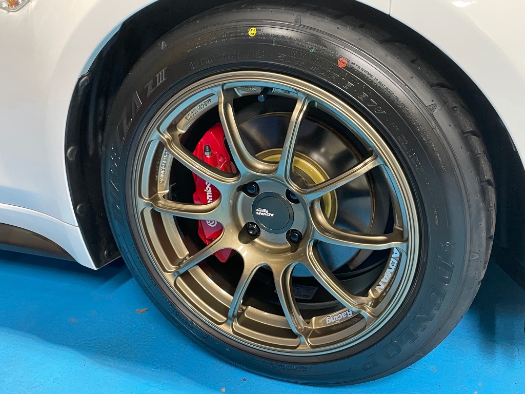ADVAN アドバンレーシング RZ2 8J-16 Racing Wheel RZII 16