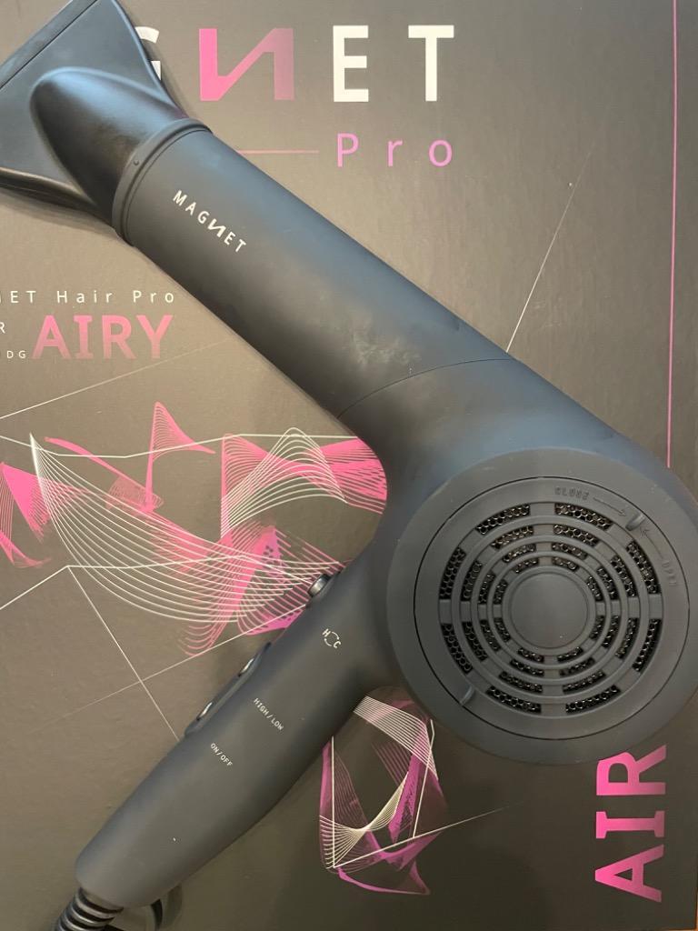 公式特典付 マグネットヘアプロ ドライヤーエアリー HCD-P01DG ホリ ...