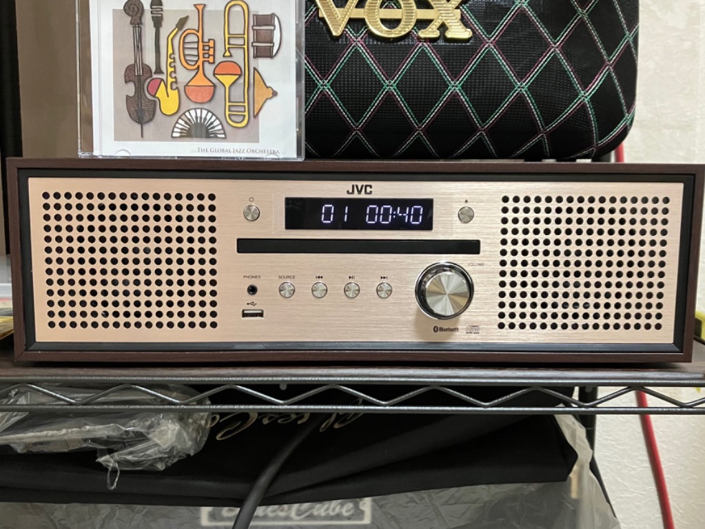 ミニコンポ JVC(Victor) NX-W30 木目 コンパクトコンポーネント 