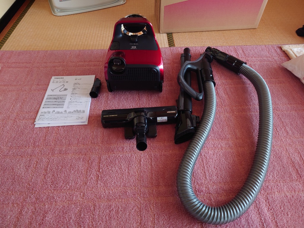 掃除機 サイクロン 東芝 トルネオ ミニ クリーナー VC-C7 (R 掃除機 サイクロン 東芝 トルネオ ミニ クリーナー VC-C7 (R