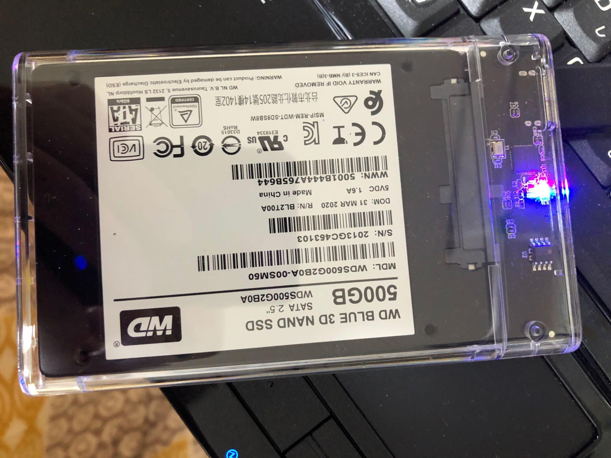 WD Blue 6TB HDD ORICO HDDケース付きの+aethiopien-botschaft.de