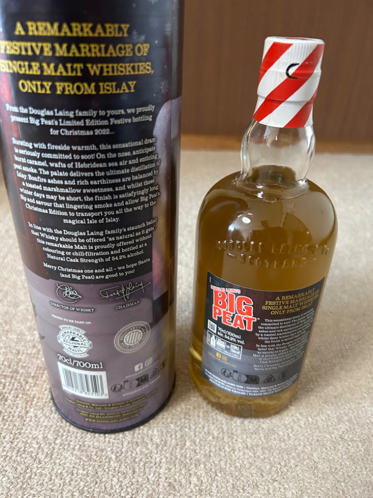ウイスキー ビッグ ピート クリスマスエディション 54.2% 700ml