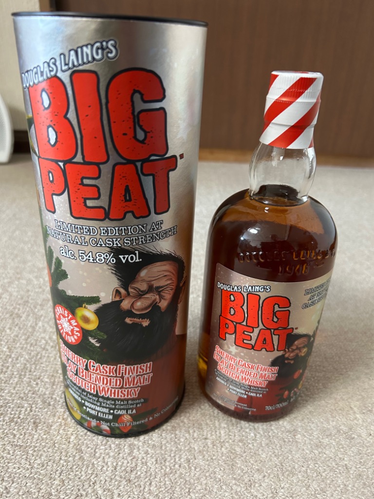 BIG PEAT クリスマスエディション 2021 700ml Big Peat 圣诞节2021 限量版