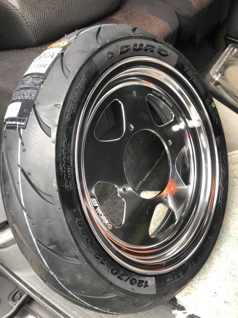 DURO ダンロップOEM GROM グロム 用 フロントタイヤ ハイ