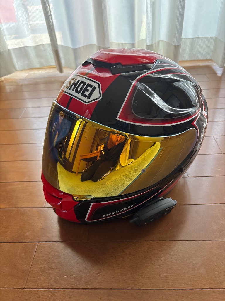 SHOEI SHOEI CNS-1 スモークミラーシールド（ファイアーオレンジ