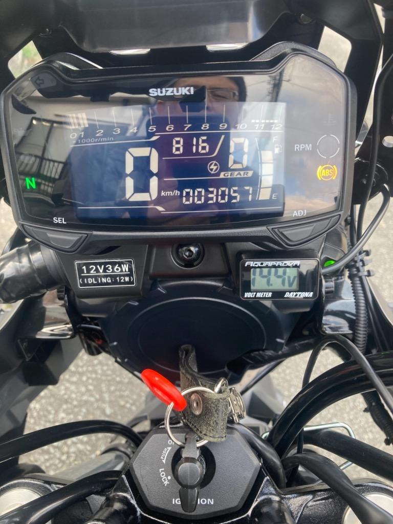 DAYTONA デイトナ コンパクトボルトメーター AQUAPROVA アクア