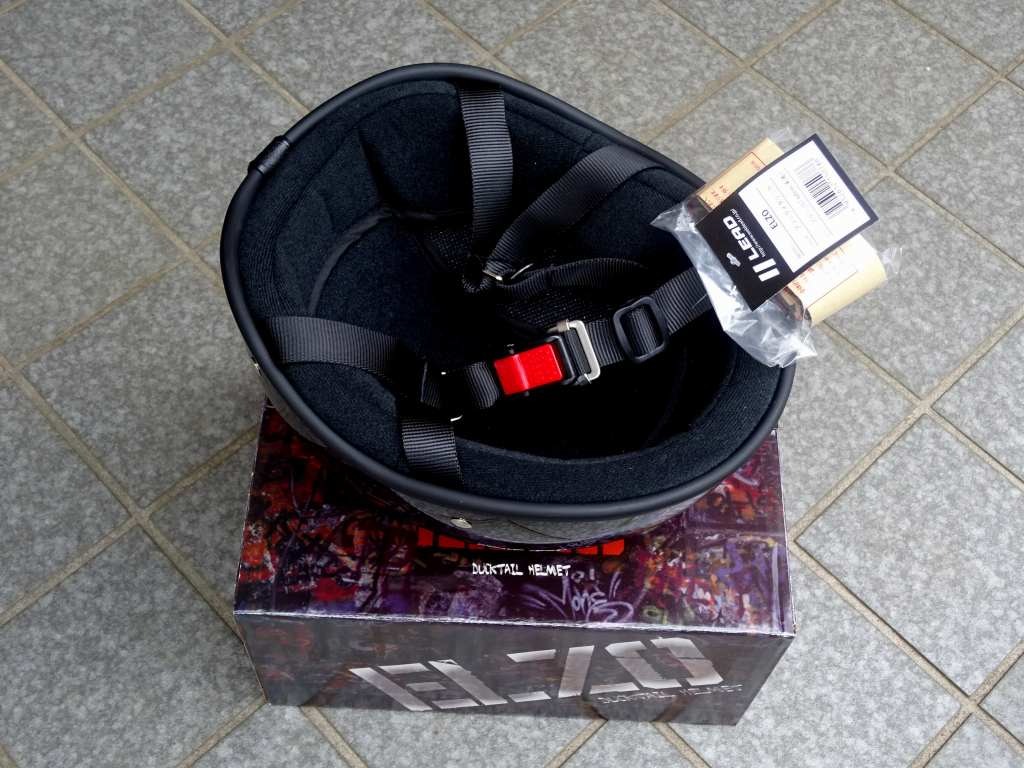 リード工業 LEAD ELZO ハーフヘルメット 半キャップ ダック