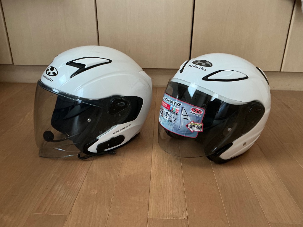OGKカブト AVAND-II Lサイズ（59～60cm）パールホワイト バイク用