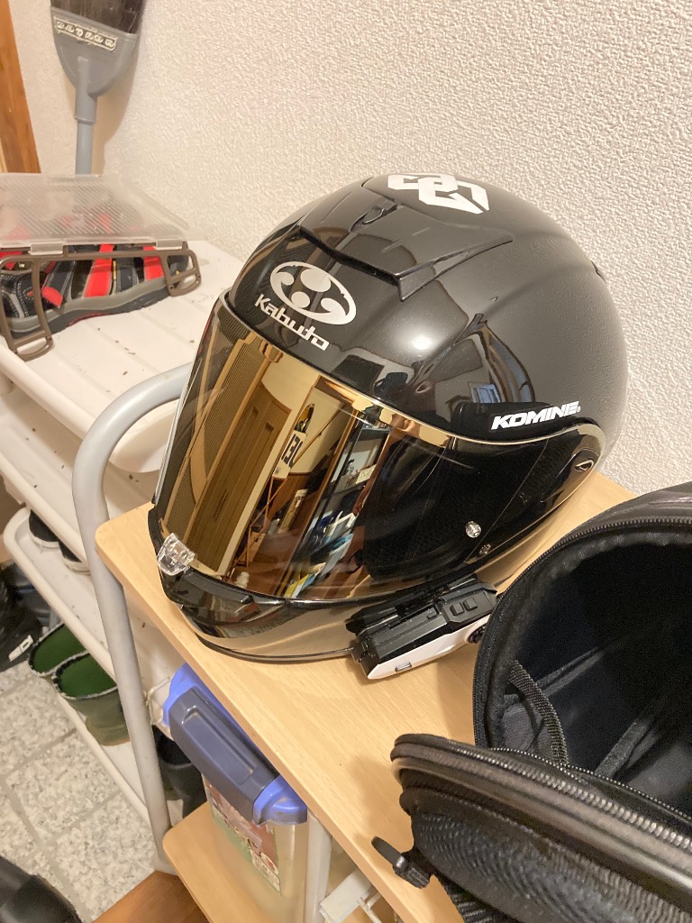 OGK Kabuto KABUTO オージーケーカブト DAF-1ミラーシールド ゴールド