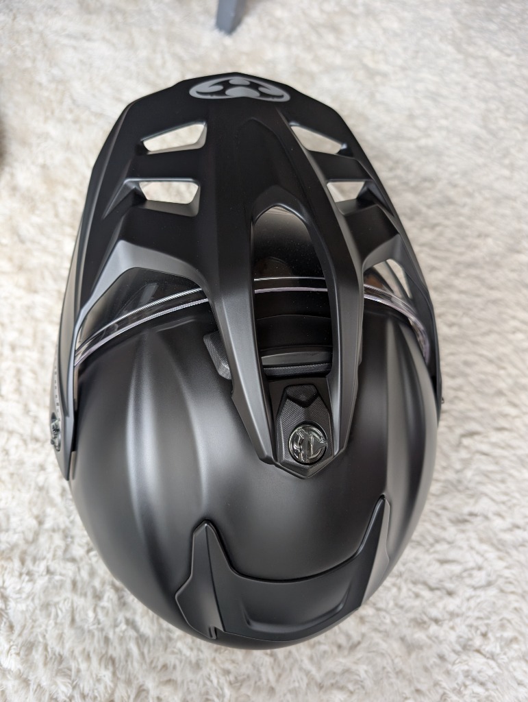 OGK カブト ジオシス フラットブラック XLサイズ OGK Kabuto KABUTO GEOSYS(ジオシス) オフロードヘルメット