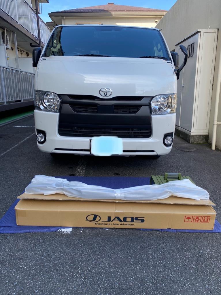 ハイエース用JAOSフロントスキッドバーBK/BK新品 Amazon | ジャオス(JAOS) JAOS フロントスキッドバー ブラック