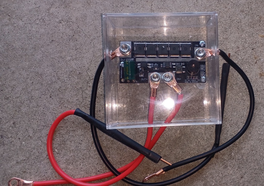 スポット溶接機 PCB 回路基板 DC 12V 90-150A バッテリー