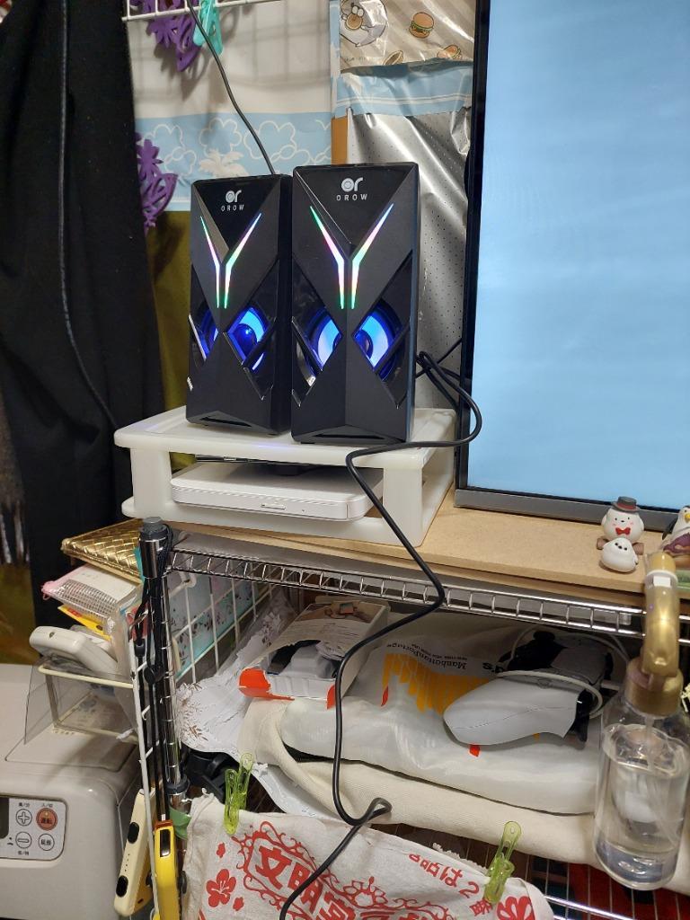 PCスピーカー 10W出力 ゲーミングスピーカー デスクトップ PCスピーカー 10W出力 ゲーミングスピーカー デスクトップ