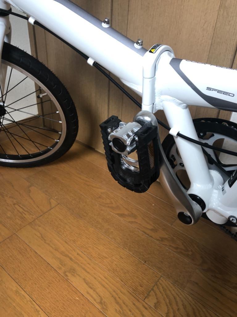 morytrade 自転車 折りたたみ ペダル ミニベロ 自転車部品 折り畳み おりたたみ 黒( 黒) :2B6Y4C4F24:スピード発送 ホリック  通販 
