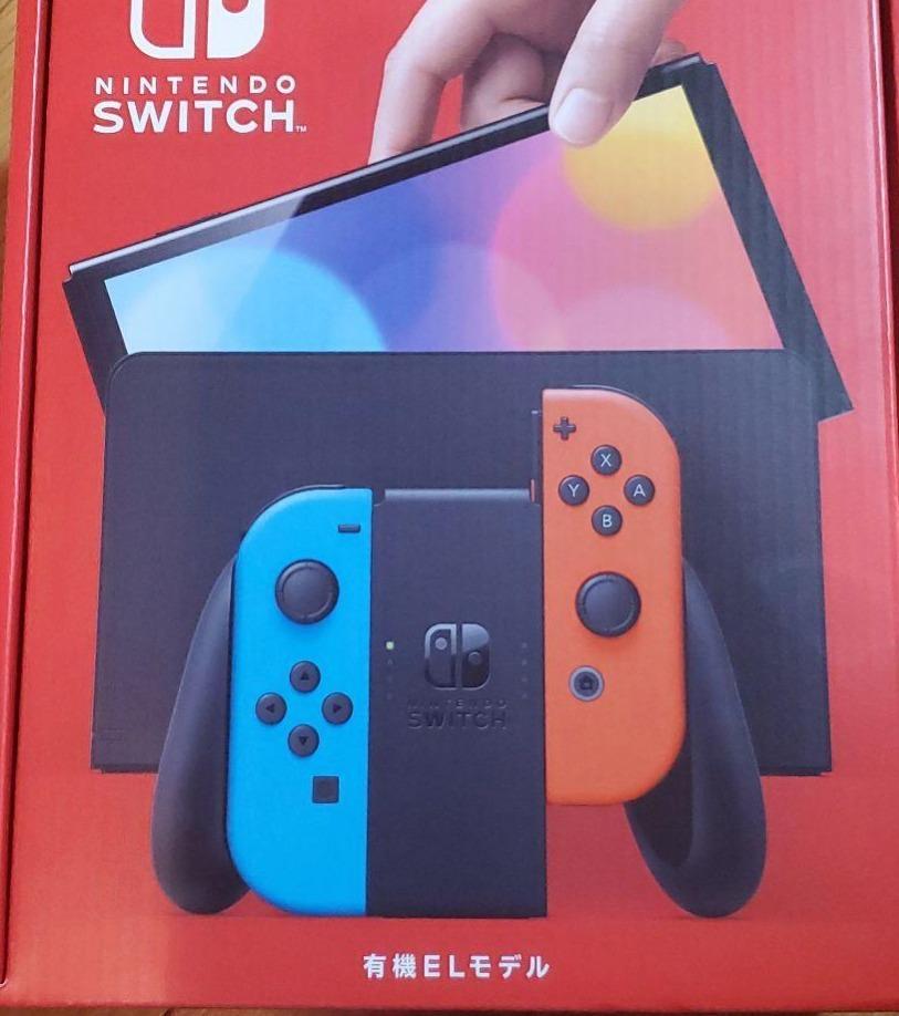 新モデル 新品 10/8発売 Nintendo Switch(有機ELモデル) Joy-Con(L 