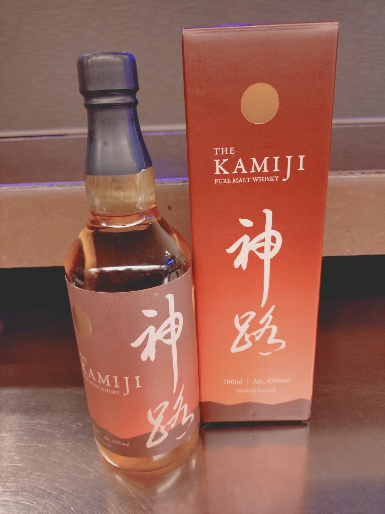 神路 KAMIJI ピュアモルトウイスキー 700ml カートン付き 伊勢萬