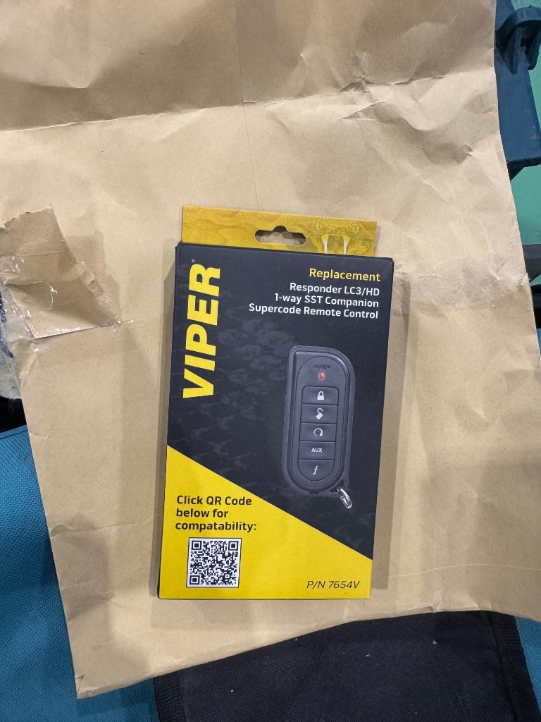 バイパー VIPER 5906V 5904V 5704V ブラック 1way 単方向 リモコン