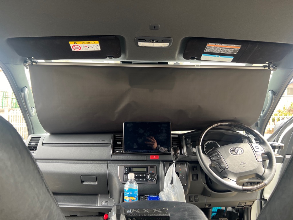 ShinShade 車用 サンシェード シンシェード フロント 200系ハイエース