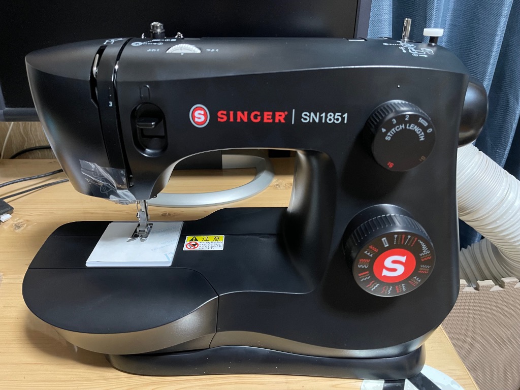 シンガー 電動ミシン ブラック SN1851のレビュー・口コミ - Yahoo 