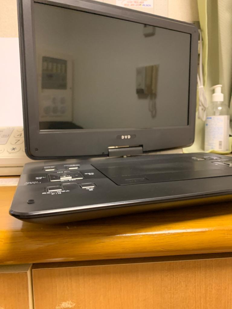 ポータブルDVDプレーヤー 安い フルセグ TVが見れる 13.3型 テレビ DVD ...