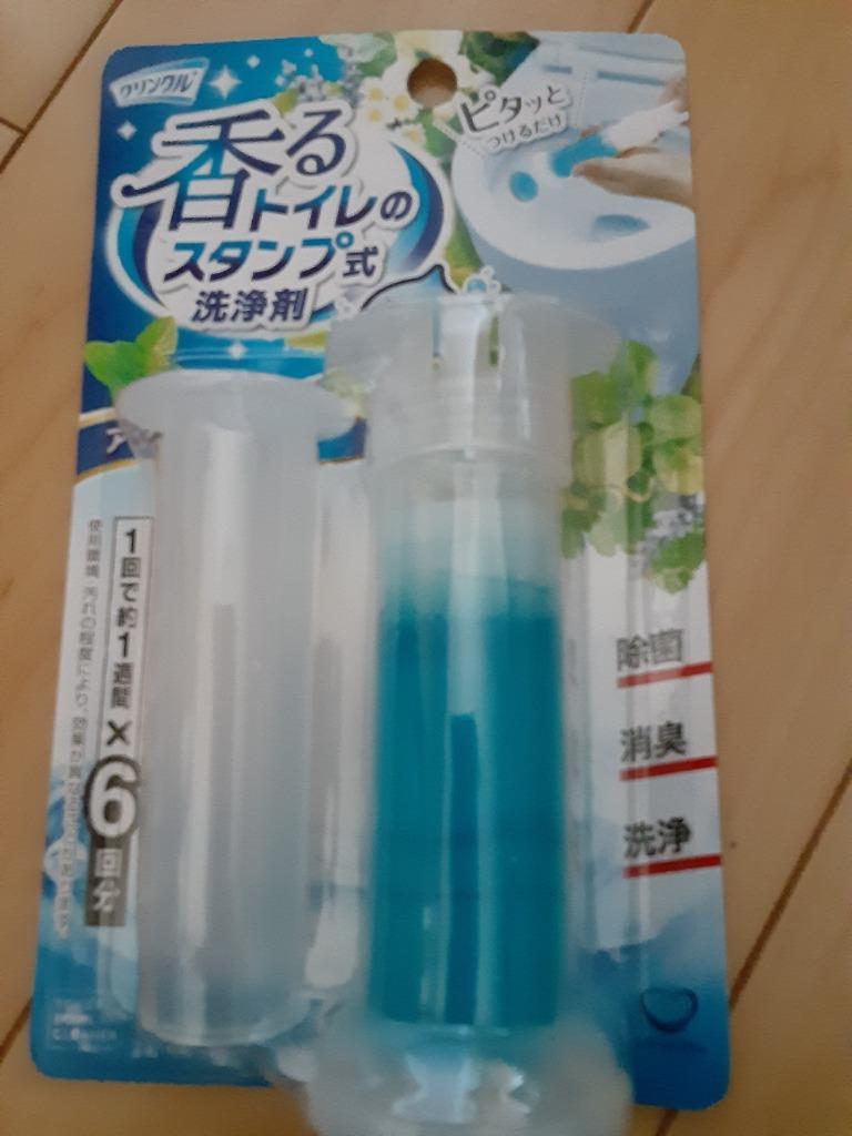 トイレのスタンプ洗浄剤 6週間分 便器にスタンプするだけ 消臭＋洗浄＋除菌 流すたびトイレお掃除 スタンプジェル 広がり効果 簡単キレイ 芳香剤 ◇  クリンクル :20210322-cr:i-shop7 - 通販 - Yahoo!ショッピング