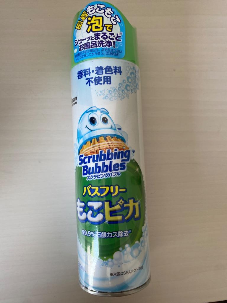 ジョンソン 浴室洗剤 スクラビングバブル バスフリー もこピカ 570ml 密着もこもこ泡で洗浄 石鹸カス汚れ99.9%除去  風呂/壁/洗面台/鏡/タイル ◇ もこピカ :20220601-moko:i-shop7 - 通販 - Yahoo!ショッピング