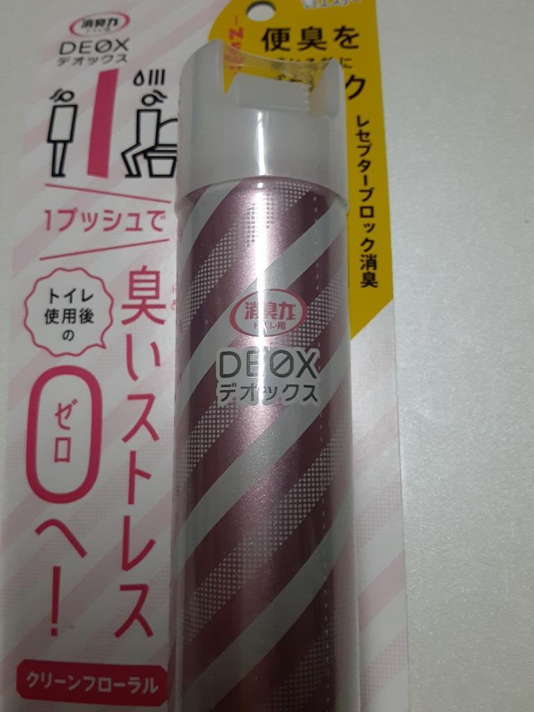 エステー 消臭力 DEOX トイレ用 消臭スプレー 50mL 消臭剤・芳香剤 クリーンフローラル 驚きの消臭効果 便臭をブロック  レセプターブロック消臭 ◇ DEOXスプレー :20220616-toire:i-shop7 - 通販 - Yahoo!ショッピング